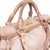Miu Miu Classic Leather City Handbag