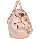 Miu Miu Classic Leather City Handbag
