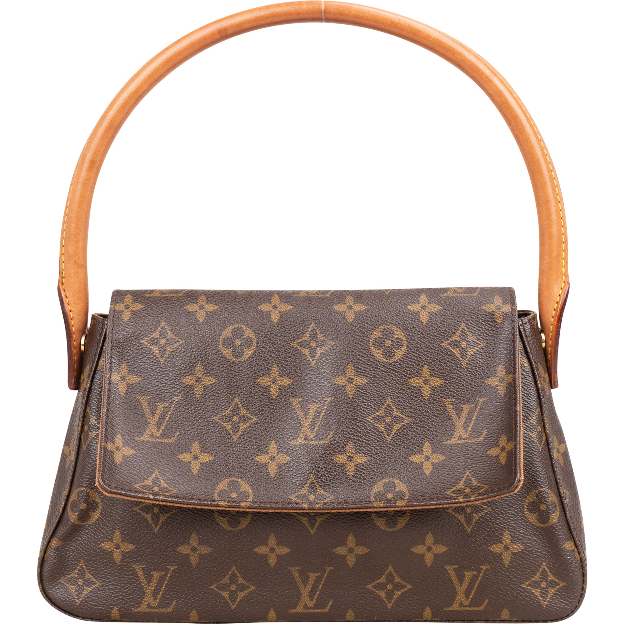 Louis Vuitton Canvas Monogram Looping PM Shoulder Bag - vintageandkickz