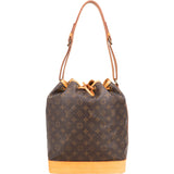 Louis Vuitton Canvas Monogram Sac Noe Grande Shoulder Bag