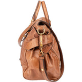 Miu Miu Brown Leather City Handbag