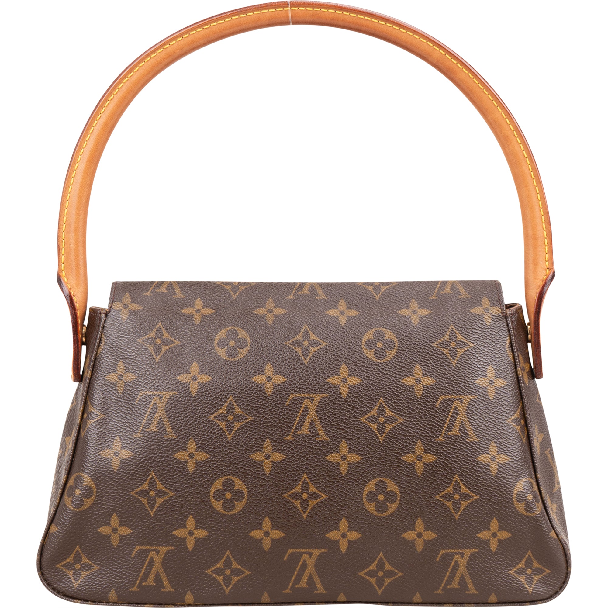 Louis Vuitton Canvas Monogram Looping PM Shoulder Bag - vintageandkickz