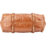 Miu Miu Brown Leather City Handbag