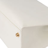 Hermès Blanco Courchevel Leather Kelly 32 Handbag