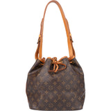 Louis Vuitton Canvas Monogram Sac Noe Petit Shoulder Bag