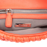 Miu Miu Quilted Leather Crystal Shoulder Bag