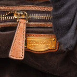 Miu Miu Brown Leather City Handbag