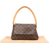 Louis Vuitton Canvas Monogram Looping PM Shoulder Bag