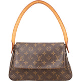 Louis Vuitton Canvas Monogram Looping PM Shoulder Bag