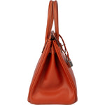 Hermès Birkin 30 Ardennes Leather Palladium Hardware Handbag - vintageandkickz