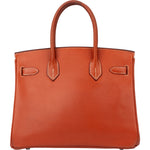 Hermès Birkin 30 Ardennes Leather Palladium Hardware Handbag - vintageandkickz