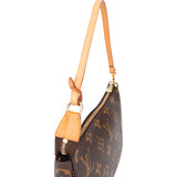 Louis Vuitton Canvas Monogram Pochette Accessoire Handbag