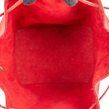 Louis Vuitton Rouge Epi Leather Sac Noe Petit Shoulder Bag
