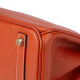 Hermès Birkin 30 Ardennes Leather Palladium Hardware Handbag - vintageandkickz