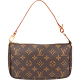 Louis Vuitton Canvas Monogram Pochette Accessoire Handbag