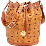 MCM Visetos Monogram Bucket Crossbody Bag