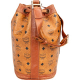 MCM Visetos Monogram Bucket Crossbody Bag
