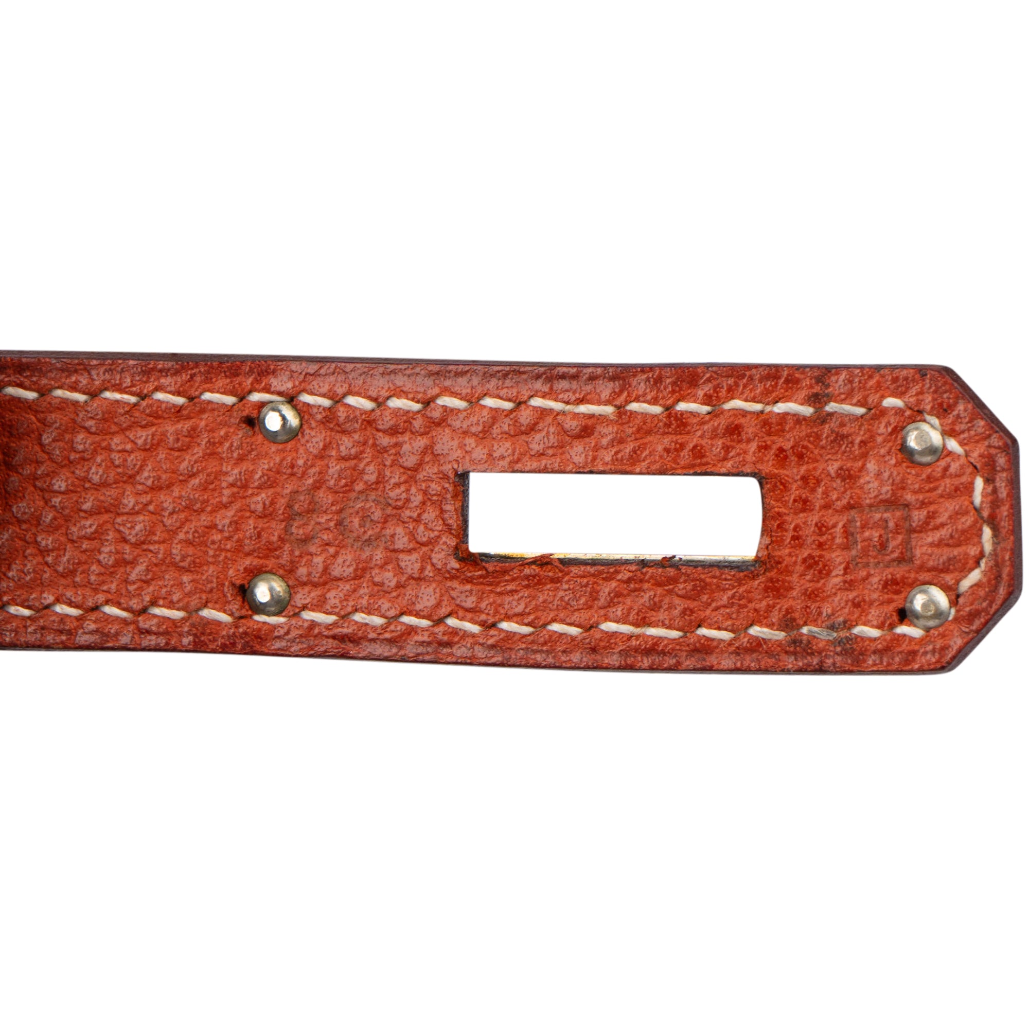 Hermès Birkin 30 Ardennes Leather Palladium Hardware Handbag - vintageandkickz