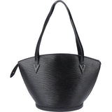 Louis Vuitton Noir Epi Leather Saint Jacques Shoulder Bag