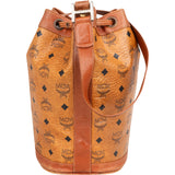 MCM Visetos Monogram Bucket Crossbody Bag