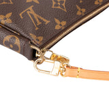 Louis Vuitton Canvas Monogram Pochette Accessoire Handbag