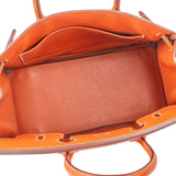 Hermès Birkin 30 Ardennes Leather Palladium Hardware Handbag - vintageandkickz