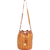 MCM Visetos Monogram Bucket Crossbody Bag
