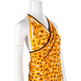 Hermès Yellow Silk Scarf Dress (OS)