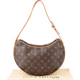 Louis Vuitton Canvas Monogram Croissant MM Shoulder Bag