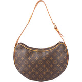 Louis Vuitton Canvas Monogram Croissant MM Shoulder Bag