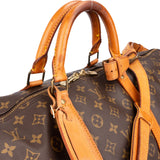 Louis Vuitton Canvas Monogram Keepall 60 Bandouliere