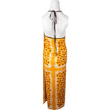 Hermès Yellow Silk Scarf Dress (OS)