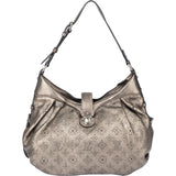 Louis Vuitton Silver Monogram Mahina Shoulder Bag