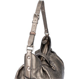 Louis Vuitton Silver Monogram Mahina Shoulder Bag