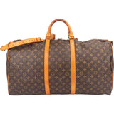 Louis Vuitton Canvas Monogram Keepall 60 Bandouliere