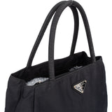 Prada Black Nylon Triangle Handbag