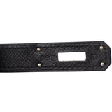 Hermès Noir Epsom Leather Birkin 30 Handbag