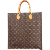 Louis Vuitton Canvas Monogram Sac Plat Handbag