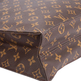 Louis Vuitton Canvas Monogram Sac Plat Handbag