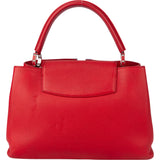 Louis Vuitton Rouge Leather Capucines MM Handbag