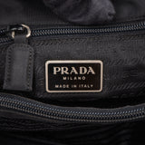 Prada Black Nylon Triangle Handbag