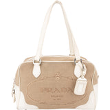 Prada Jacquard Monogram Handbag