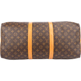 Louis Vuitton Canvas Monogram Keepall 50 Bandouliere
