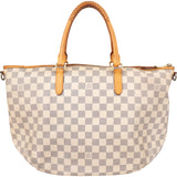 Louis Vuitton Damier Azur Monogram Riviera MM Handbag