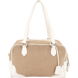 Prada Jacquard Monogram Handbag