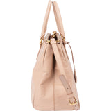 Prada Pink Saffiano Leather Galleria Handbag