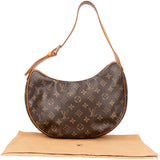 Louis Vuitton Canvas Monogram Croissant MM Shoulder Bag