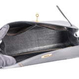 Hermès Noir Boxcalf Kelly 35 Handbag