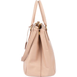 Prada Pink Saffiano Leather Galleria Handbag