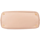 Prada Pink Saffiano Leather Galleria Handbag